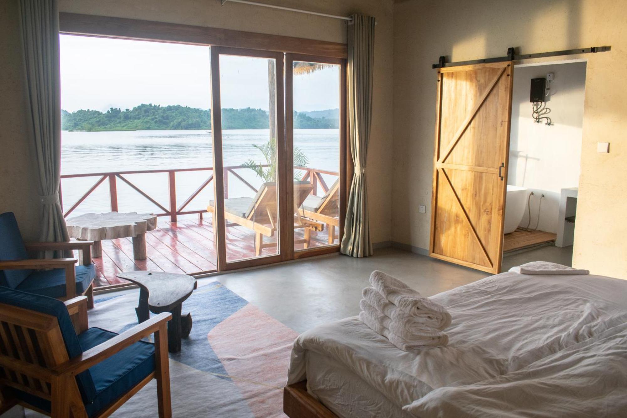 Sunset Nam Ngum Resort Vang Vieng Extérieur photo
